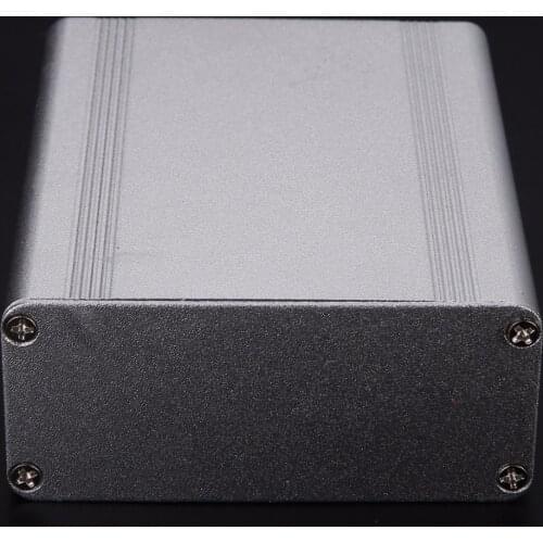 Aluminum Instrument Enclosure Silver Electronic Project Case Split Body Extruded Aluminum Box Enclosure For Power Supply Units