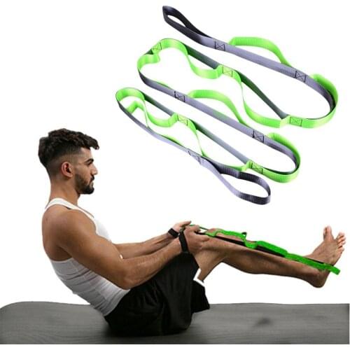 Yoga Stretching Band Polyester Pilates Workout Widening Yoga Stretching Yoga Band Gym Fitness Exercise Resistance Band