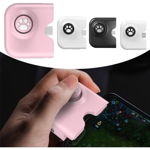 Pubg Game Controller Mobile Phone Gamepad Grip Rocker Handle Tablet Controller Phone Joystick For Genshin Impact Mobile Legends