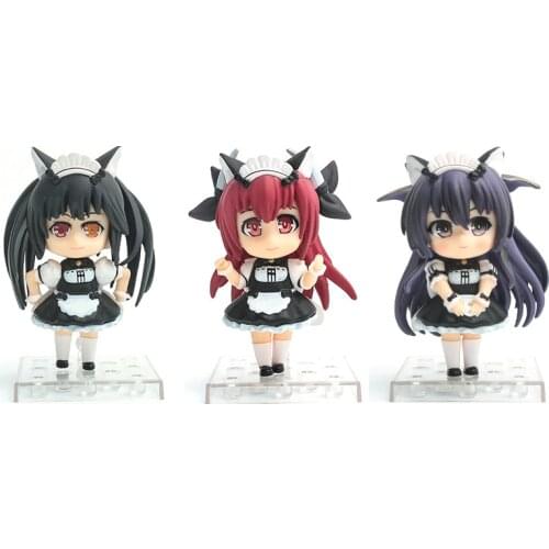 Kawaii DATE A LIVE Japan Anime Action Figure PVC Toy Tokisaki Kurumi Yatogami Tohka Kotori Itsuka Sexy Doll Room Decor Boy Gifts