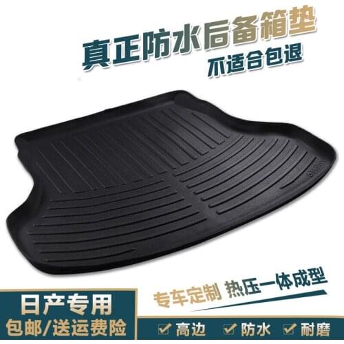 Myfmat custom car trunk mats cargo liner mat for LAVIDA CC CADDY GOLF COMBI VR6 SAGITA PHIDEON UP polo Passat B5 B6 B7 durable