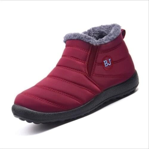 2021New Boots Winter Snow Boots Casual Boots Men And Women Outdoor Waterproof Sports Shoes Furry Warm Shoes