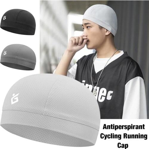 Cooling Skull Cap Breathable Sweat Wicking Cycling Running Hat Cap Odorless And Sweat-absorbent No Discoloration
