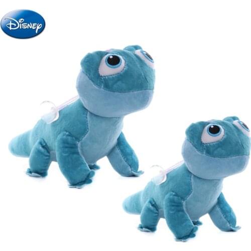 17/27CM Disney Frozen 2 Anna Elsa Salamander Chameleon Plush Anime Cartoon Character Doll Toy Keychain Pendant Kid Birthday Gift
