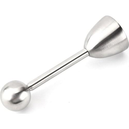 Stainless Steel Boiled Egg Topper Shell Top Kitchen Tool Cutter Knocker Opener Egg Cooking Accessories Useful Things for Home