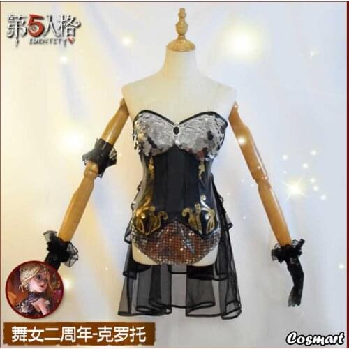 Anime Identity V Animal Trainer Dancer 2nd Anniversary Clotho Uniform Dress Cosplay Costume Halloween Suit For Women New 2020