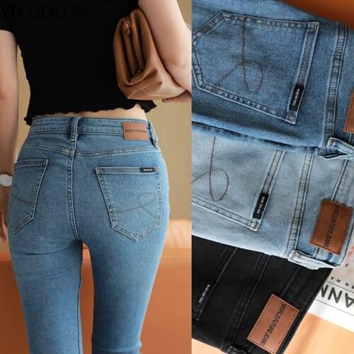 Женские укороченные джинсы Yikudu China At AliExpress