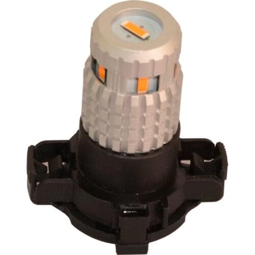 Amber Yellow Error Free No Hyper Flash PY24W LED Bulbs for BMW E92/E93 3 F10/F07 5 Series Audi B8 Q5 A4 E70 X5 E71 X6 Z4