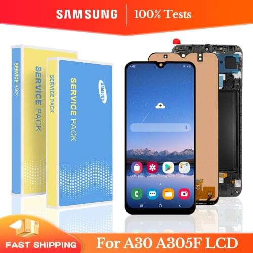 For Samsung Galaxy A30 LCD Touch Screen Digitizer Assembly Display For Samsung A30 A305 A305F A305G A305YN display screen