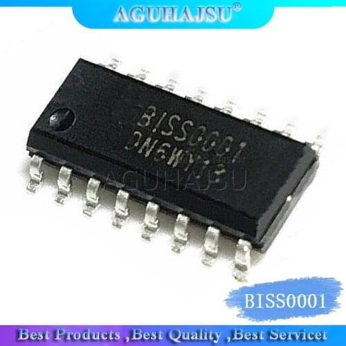 10PCS BISS0001 Human body induction infrared module alarm IC chip integrated block patch SOP16 foot