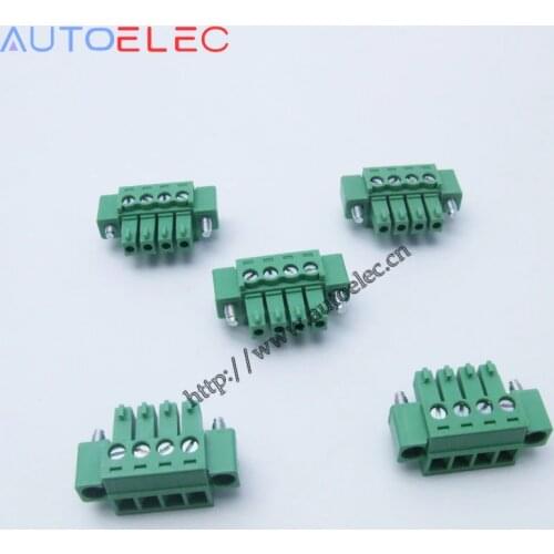 100pcs/lot 3.81mm pitch 2EDGKM 2P pcb terminal blocks female connector with screw lock PCB Female Plug 1827703 MC1.5/2-STF-3.81
