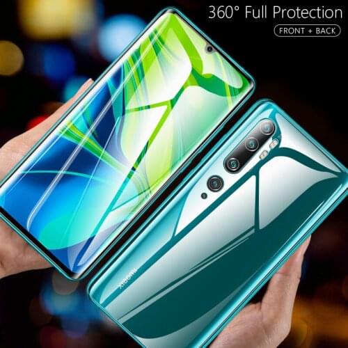 100D Curved Soft Film For Xiaomi Mi Note 10 CC9 Pro Global Screen Protector for Mi Note 10 Pro 6.47 " Full Cover Hydrogel Film