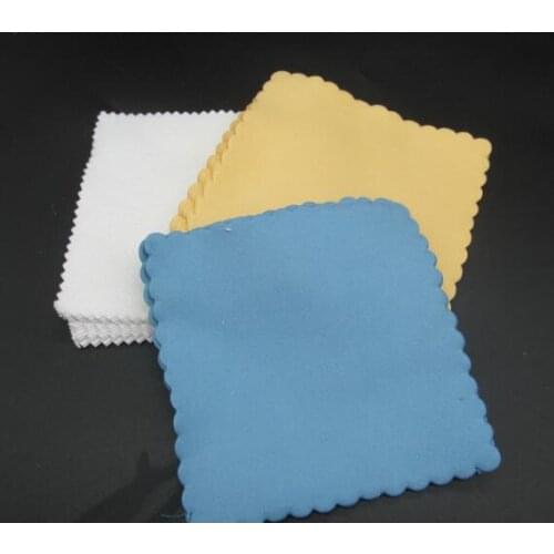 10x10 cm glass Coating suede microfiber cloth