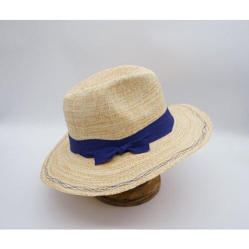 202106-panshi-bolan japan korea style summer handmade paper street lady leisure fedoras cap men women panama jazz hat