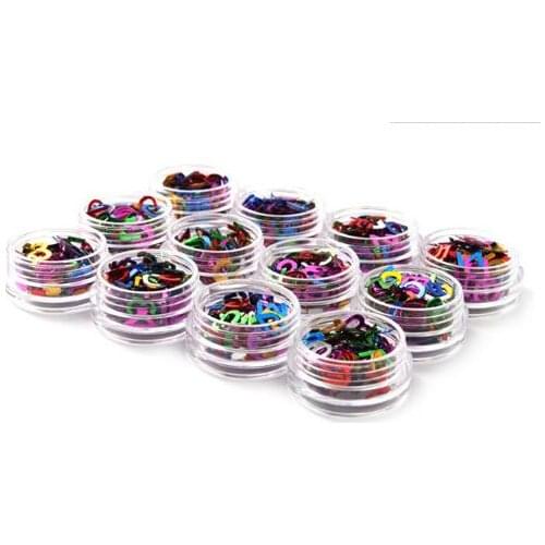 720pcs Laser Nail Glitter Sequins 3D Mixed Letter 26 Designs Holographic Nails Pailette Manicure Nail Art Decor Full Beauty