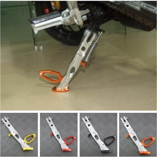 For HONDA GROM MSX125 MSX125SF 2014-2020 CNC Aluminum Motorcycle Side Stand Plate Kickstand Extension Pad Enlarger