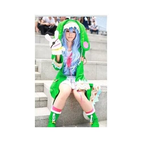Free shipping anime Date A Live Yoshino Hermit cosplay costume Elves Outfit sweet Lolita dress