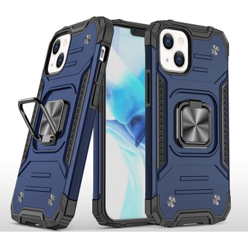 Magnetic Ring TPU Case For iPhone 13 Pro Max 12 Mini 11 X XR XS MAX SE 2020 8 7 6 6S Plus Shockproof Armor Kickstand Cover Shell
