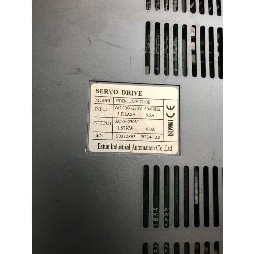 EDB-15MH-D10E SERVO DRIVER , used in good condition . 80% appearance new , good working , free shipping