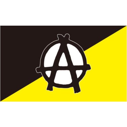 Custom Anarchy flag 90X150 cm We Are Anonymous Anarchist Communism Anarcho-capitalism Flag 3x5ft Banner