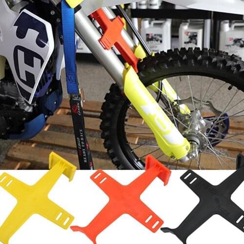 Cross-country Motorcycles Fork Support Brace Plastic Front Shock Absorber Support Frame Protector Universal Fork Brace Stand