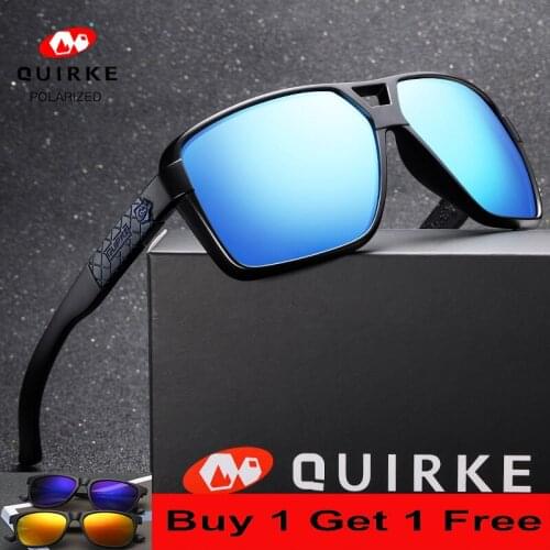 Quirke Sunglasses Men Polarized Oversized Women Sunglasses Driving Sun Glasses Square Big Frame Glasses Luxury Brand Sports Eye