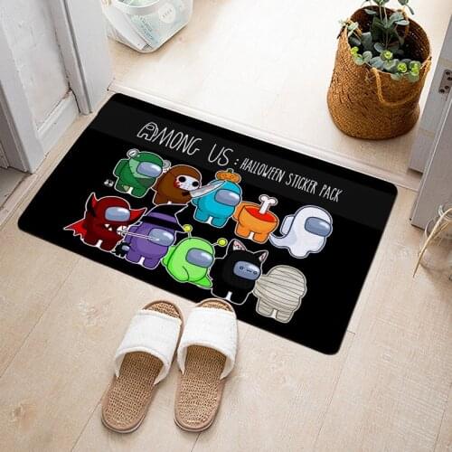 New game surrounding Among us floor mats bedroom furniture household carpet sofa cushions children’s absorbent non-slip mats