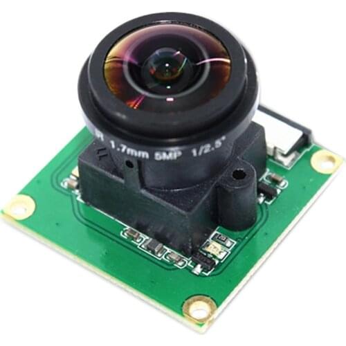 NEW-Camera Module 5 Million Pixels 1080P OV5647 Chip 175° Wide Angle for Raspberry Pi 2/4/3B