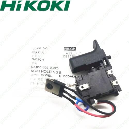 Switch For HIKOKI DH36DL DH36DAL DH25DL DH25DAL 328058