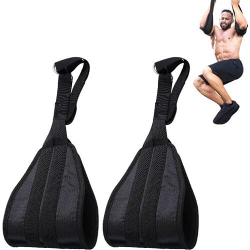 Fitness Hanging Ab Straps Home Gym Abdominal Muscle Bodybuilding Pull Up Bar Core Strength Training Arm Support for Ab Workouts