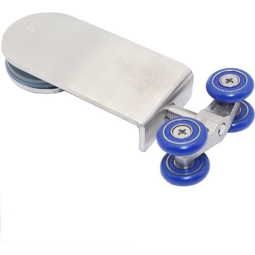 Sliding Glass Door Roller Bathroom Shower Romm Wheel Glass Furniture Pulley Household Hardware Part