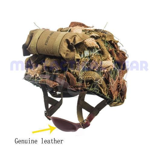 WWII US ARMY MILITARY AIRBORNE M1C HELMET 506 PARACHUTE INFANTRY JUMP VERSION