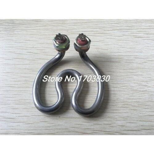 AC 220V 500W Spiral Electric Heating Water Boiler Boiling Tube Element 1pcs