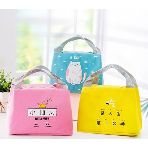 15 Models Lunch Bag Fresh Keeping Oxford Cloth Outdoor Picnic Insulation Sack Student Food Portable Waterproof Storage Pouch