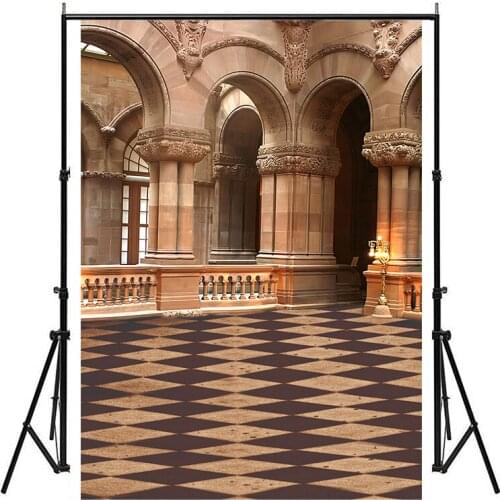 Minimoto 5x7 Feet Solemn Church Series Photography Background Cloth Photo Cloth Rectangular Spray Painting