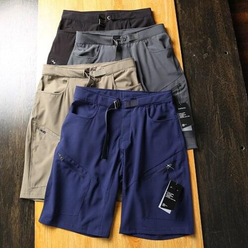 Military Mens Shorts Multi-pocket Summer Breathable Quick Dry Casual Workout Short Pants Knee Length Male Trousers Size M-2XL