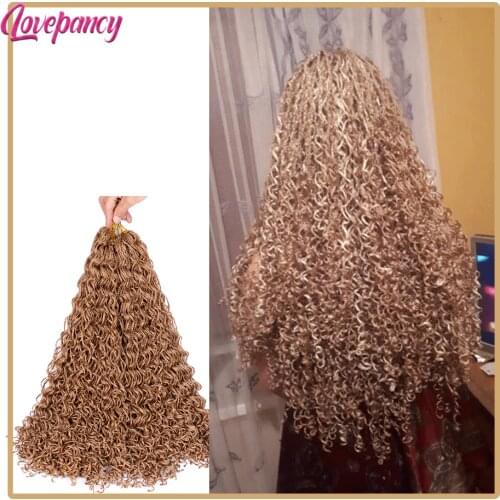 Zizi Braids Crochet Box Braids Twist Synthetic Braiding Hair Extensions 20-25 roots/Pack Pink White Purple Bug Gray 613 Eunice