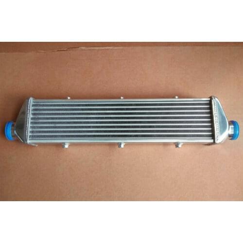 FMIC ALUMINUM TURBO INTERCOOLER 550 x 140 x 65mm 2.25" INLET/OUTLET Bar & Plate