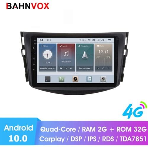 9" android 10.0 RAM2G car gps dvd player for Toyota RAV4 RAV 4 2007 2011 car radio multimedia navigation stereo head unit dsp
