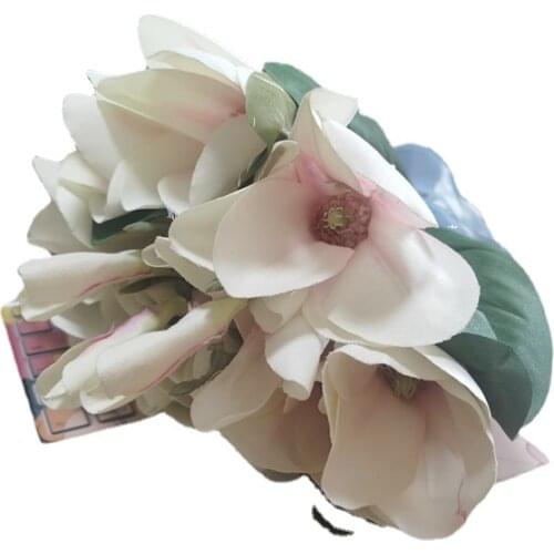 Bouquet Korean simple new wedding photo taking pictures props bride holding flowers fresh Sam simulation sky stars holding