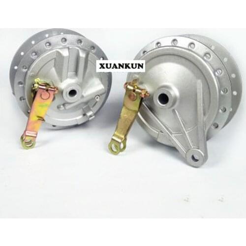 CG125 Motorcycle Wheel Retro Spoke Wheel Hub Brake Drum Cover Assembly