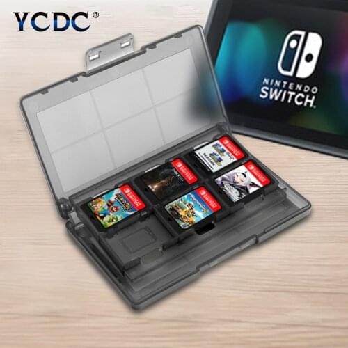 Memory Card Holder Game Card Case 13 Slots Box Cartridge Anti Dust Anti Scratch Protect For Nintendo Switch Games Cards