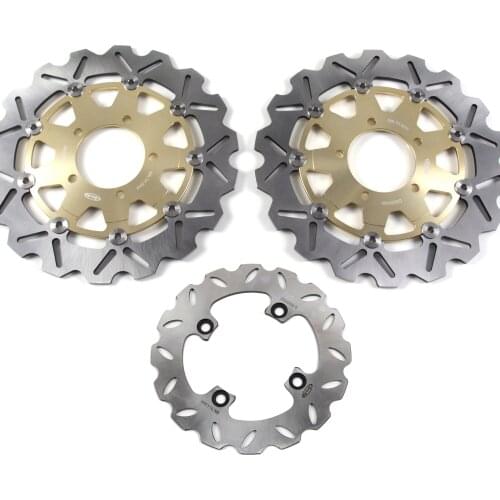 For Kawasaki Ninja ZX10R 2004 2005 2006 2007 Front Rear Brake Disc Disk Rotor Kit Motorcycle ZX-10R ER6N ER6F ZX6R VERSYS 650