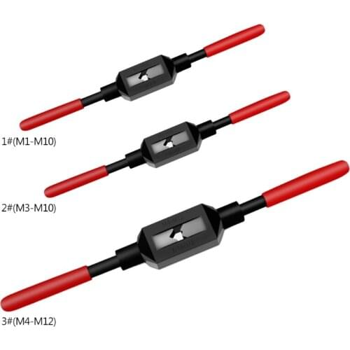 DWT020 Adjustable Metal Tap Handle Reamer Wrench Adjustment Range Rod Dia for Screw Tapping and Repair Adjustable