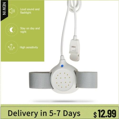 Hot Professional Arm Wear Bed-wetting Sensor Alarm For Baby Toddler Adults Potty Training Wet Reminder Sleeping Enuresis