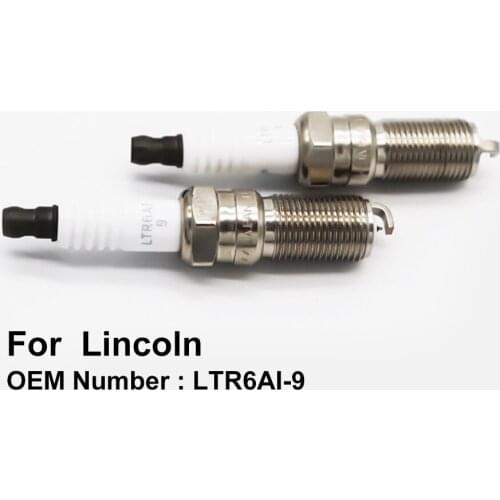 COWTOTAL Iridium Spark Plug for Lincoln MKS OE LTR6AI-9 ( Pack of 4 )