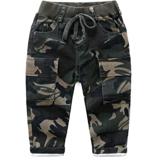Camouflage Pants for Boys 2019 Autumn New Childrens Print Casual Trousers Kids Boys Casual Sport Pants Baby Clothes Boys Pants