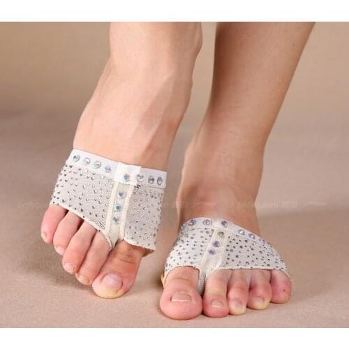 Belly Dance / Ballet / Dance Gymnastics Mat Toe Thong Dance Shoe Foot Professional Protective Shoes