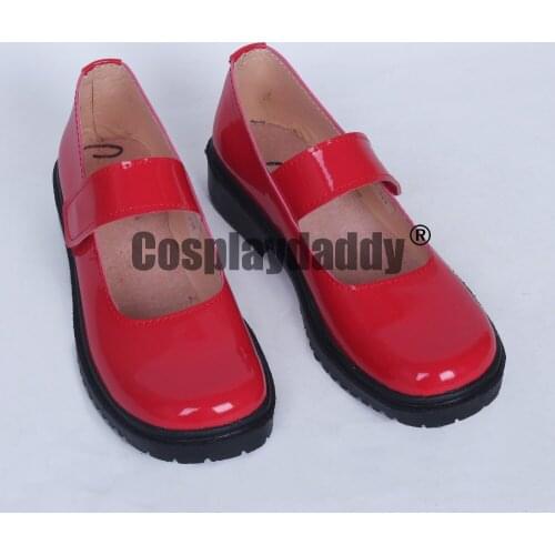 Bungo Stray Dogs Girls Summer Red Cosplay Shoes S008