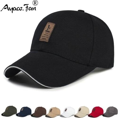 Summer Women Men Structured Baseball Cap Solid Cotton Adjustable Snapback Sunhat Outdoor Sports Hip Hop Baseball Hat Casquette
